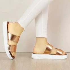 Allegra K Women's Open Toe Flatform Slides Sandals 26 Allegra K Women's Open Toe Flatform Slides Sandals