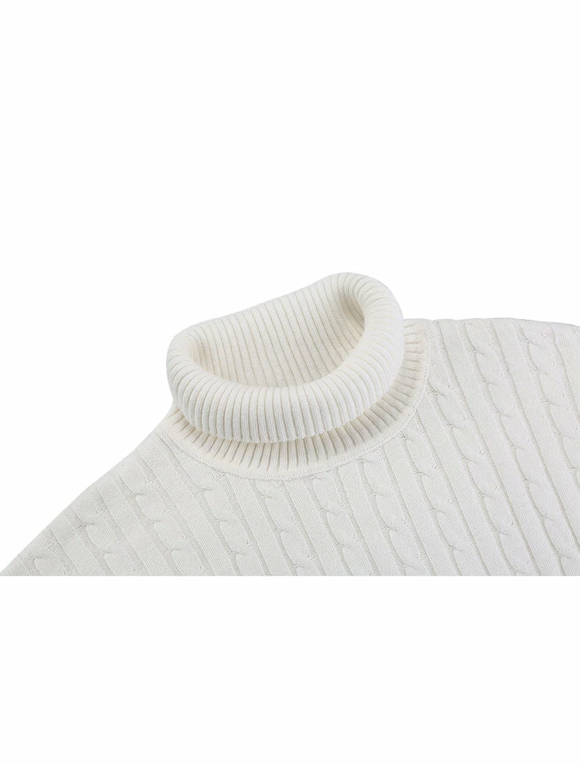 Allegra K HZ161106 R10 Men Turtleneck Long Sleeves Pullover Cable Knitted Sweater 7 Allegra K HZ161106 R10 Men Turtleneck Long Sleeves Pullover Cable Knitted Sweater