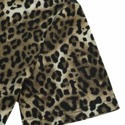 Allegra K Men's Prints Shirts Round Neck Pattern Short Sleeve T Shirt