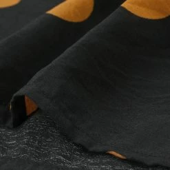 Allegra K Women's Polka Dot Button Down Tie Waist Sleeveless Shirt Dress