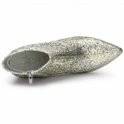 Allegra K Shoes Women's Glitter Pointed Toe Chunky Heel Ankle Boots 49 Allegra K Shoes Women's Glitter Pointed Toe Chunky Heel Ankle Boots