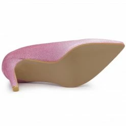 Allegra K Women's Party Glitter Stiletto High Heels Pumps