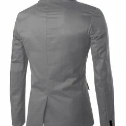 Allegra K Men's Notched Lapel Button Slim Fit Casual Lightweight Sport Coats Blazer