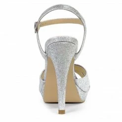 Allegra K Shoes Women's Glitter Slingback Platform Stiletto Heel Sandals 25 Allegra K Shoes Women's Glitter Slingback Platform Stiletto Heel Sandals