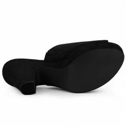 Allegra K Women's Open Toe Platform Chunky Heel Slides Sandals Shoes 86 Allegra K Women's Open Toe Platform Chunky Heel Slides Sandals Shoes