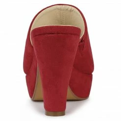 Allegra K Women's Open Toe Platform Chunky Heel Slides Sandals Shoes 77 Allegra K Women's Open Toe Platform Chunky Heel Slides Sandals Shoes