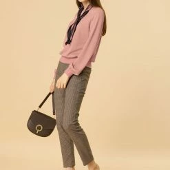 Allegra K Ribbed Pullover Sweater With Lantern Sleeves Women 86 Allegra K Ribbed Pullover Sweater With Lantern Sleeves Women