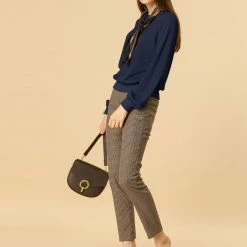 Allegra K Ribbed Pullover Sweater With Lantern Sleeves Women 79 Allegra K Ribbed Pullover Sweater With Lantern Sleeves Women