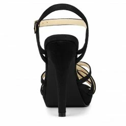 Allegra K Women's Strappy Platform Stiletto Heel Sandals Shoes