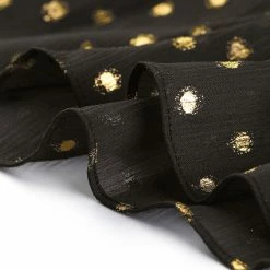 Allegra K Metallic Dot Print Sleeveless Ruffle Dress 45 Allegra K Metallic Dot Print Sleeveless Ruffle Dress