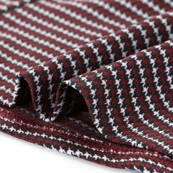 Women Allegra K Houndstooth Plaid Square Neck Long Sleeve Dress 45 Women Allegra K Houndstooth Plaid Square Neck Long Sleeve Dress