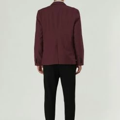 Allegra K Men's Notched Lapel Button Slim Fit Casual Lightweight Sport Coats Blazer