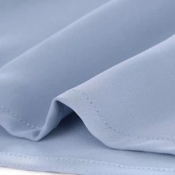 Allegra K Ruffle V Neck Bracelet Sleeve Vintage Peasant Chiffon Blouse Women