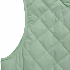 Allegra K Woman Zip Up Front Stand Collar Slant Pockets Quilted Padded Vest Women 123 Allegra K Woman Zip Up Front Stand Collar Slant Pockets Quilted Padded Vest Women