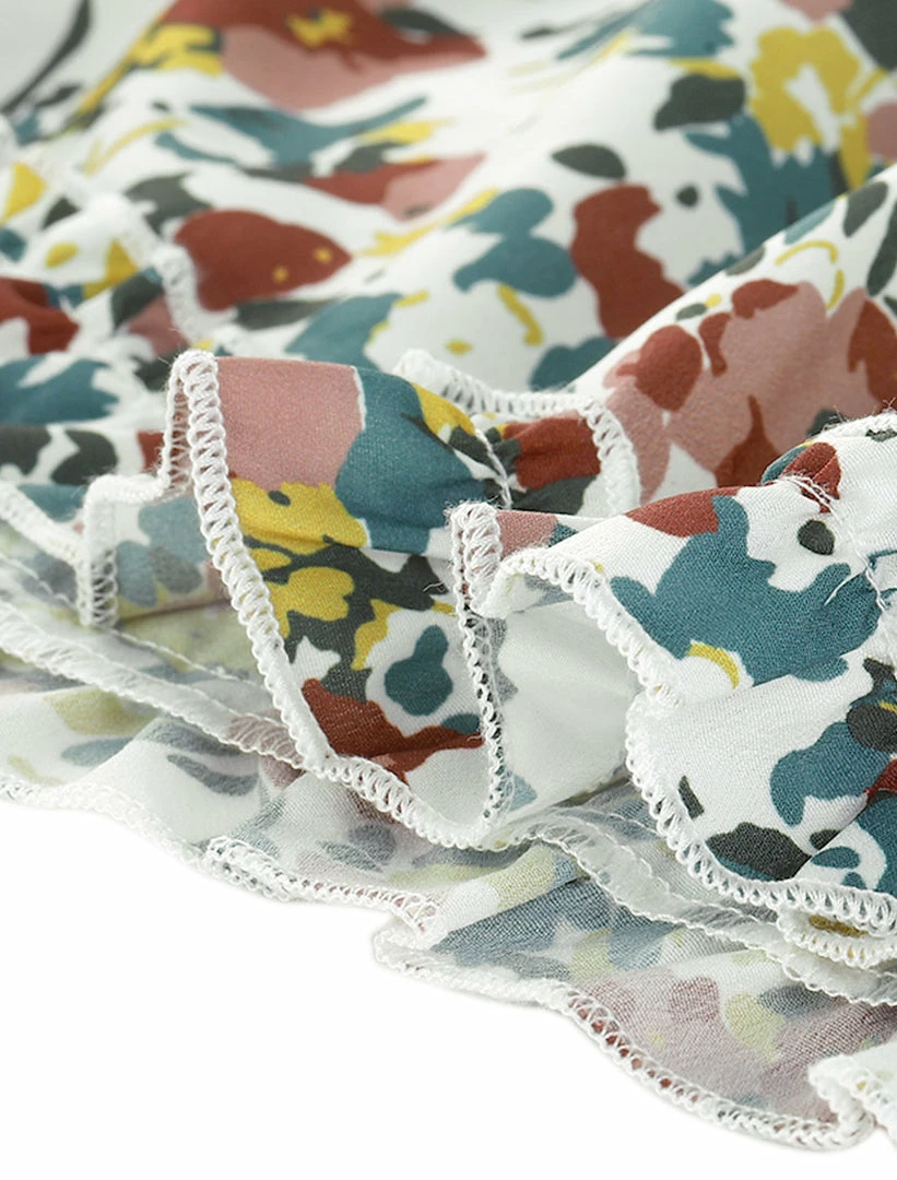 Allegra K Women's Floral Print Skirt Stretch Elastic High Waist Casual A-line Skater Skirts 14 Allegra K Women's Floral Print Skirt Stretch Elastic High Waist Casual A-line Skater Skirts