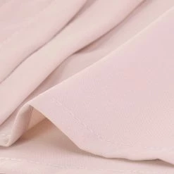 Allegra K Women's Short Sleeve Pleated Front Office Round Neck Chiffon Keyhole Tops