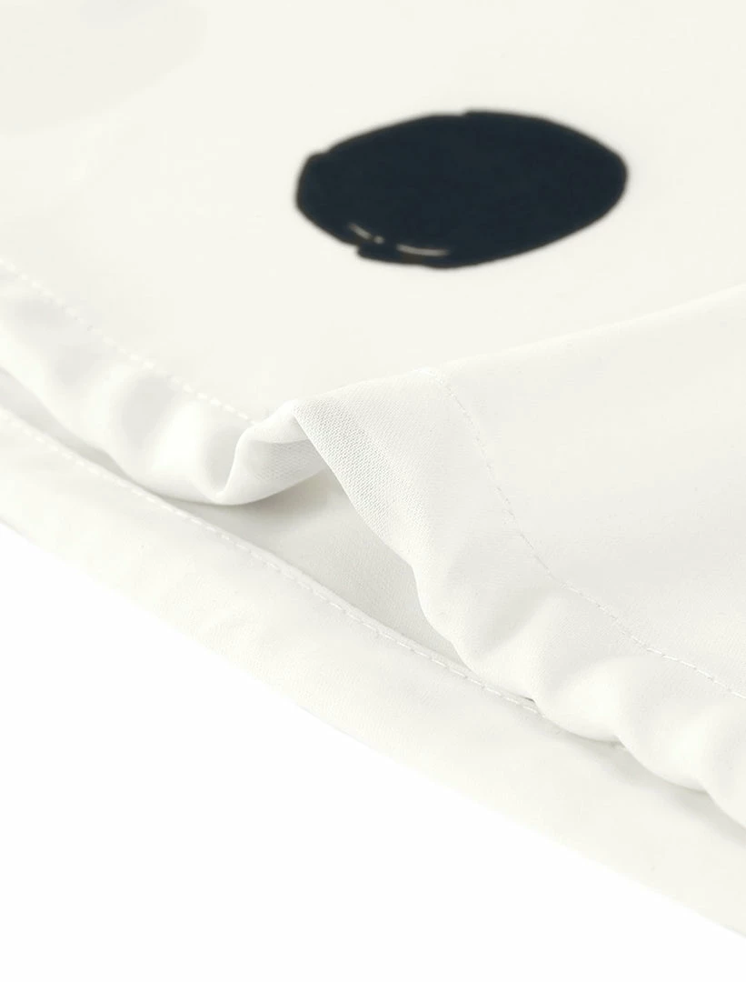 Allegra K Women's Half Sleeve Drawstring Hem Blouse Boat Neck Loose Polka Dots Tops 9 Allegra K Women's Half Sleeve Drawstring Hem Blouse Boat Neck Loose Polka Dots Tops