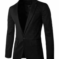 Allegra K Men's Notched Lapel Button Slim Fit Casual Lightweight Sport Coats Blazer