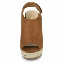 Allegra K Women's Espadrille Platform Heeled Wedges Sandals Shoes