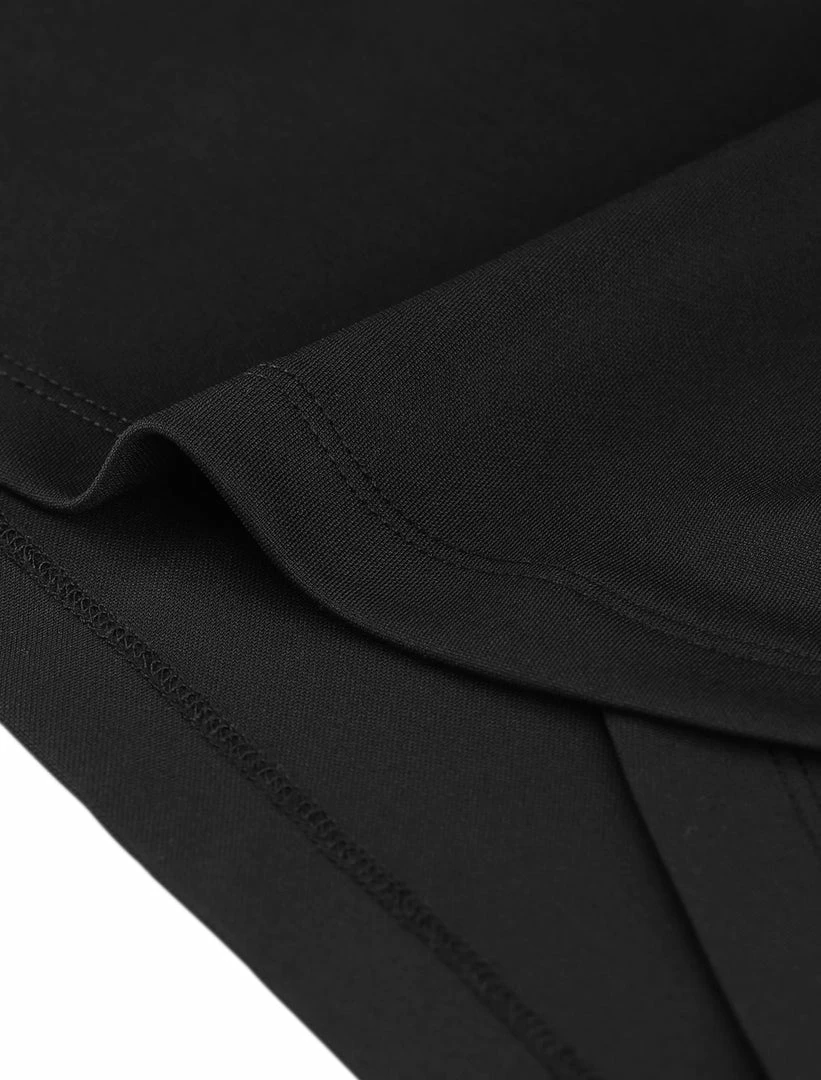 Allegra K Stretchy Sheath Dress With Button Decor Women 9 Allegra K Stretchy Sheath Dress With Button Decor Women