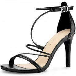 Allegra K Shoes Women's Party Strappy Stiletto High Heels Sandals