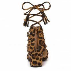 Allegra K Women's Pointed Toe Block Heels Lace Up Pumps Shoes