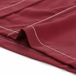 Allegra K Contrast Stitch Button Up Belted Long Sleeves Shirt Dress 33 Allegra K Contrast Stitch Button Up Belted Long Sleeves Shirt Dress