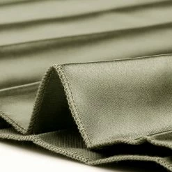 Allegra K Skirts Women's Elastic Waist Party Metallic Shiny Accordion Pleated Midi Skirt