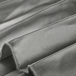 Allegra K Skirts Women's Elastic Waist Party Metallic Shiny Accordion Pleated Midi Skirt