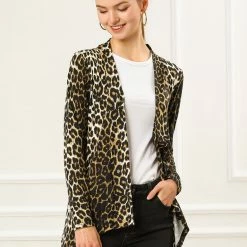 Allegra K Women's Halloween Long Sleeves Open Front Asymmetric Hem Lightweight Cardigan 71 Allegra K Women's Halloween Long Sleeves Open Front Asymmetric Hem Lightweight Cardigan