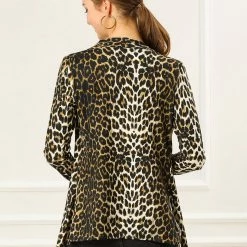 Allegra K Women's Halloween Long Sleeves Open Front Asymmetric Hem Lightweight Cardigan 73 Allegra K Women's Halloween Long Sleeves Open Front Asymmetric Hem Lightweight Cardigan