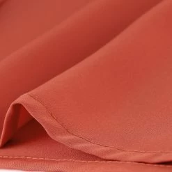 Allegra K Women's Casual Tops Long Sleeves Blouse Ruffle Button Down Shirt