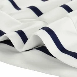 Allegra K Women's Work Casual Short Sleeve Striped Polo Shirt