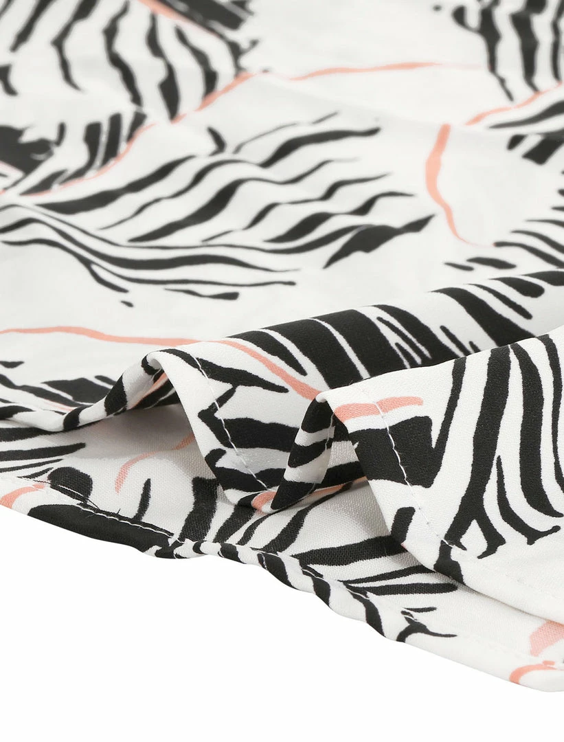 Allegra K Women's Summer Abstract Floral Print Cowl Neck Sleeveless Blouse Top 9 Allegra K Women's Summer Abstract Floral Print Cowl Neck Sleeveless Blouse Top