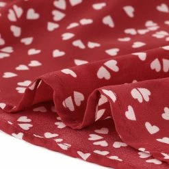 Allegra K Tie Neck Ruffle A-line Polka Dot Dress