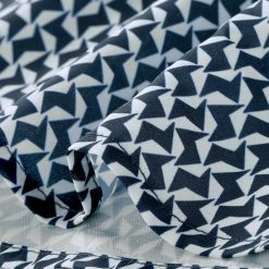 Allegra K Women's Geometric Prints Long Sleeve Work V-Neck Tops Shirt Blouse