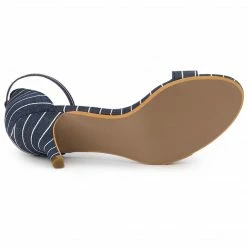 Allegra K Women's Stripe Ankle Strap Stiletto Heel Sandals 28 Allegra K Women's Stripe Ankle Strap Stiletto Heel Sandals