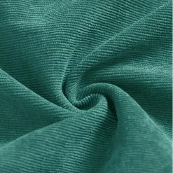 Allegra K Women's Corduroy Button Decor A Line Suspender Overall Skirt Dress