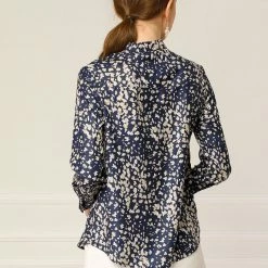 Women Allegra K Elegant Casual Floral Bow Tie Neck Button Up Blouse Shirt 26 Women Allegra K Elegant Casual Floral Bow Tie Neck Button Up Blouse Shirt
