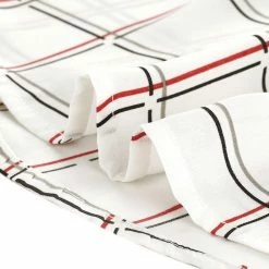 Allegra K Women's Plaids Print Tie-bow Neck Dress 3/4 Sleeves Above Knee Work Office Dresses