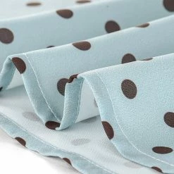 Allegra K Women's Polka Dots Puff Sleeve Scoop Neck Tops Blouses 25 Allegra K Women's Polka Dots Puff Sleeve Scoop Neck Tops Blouses