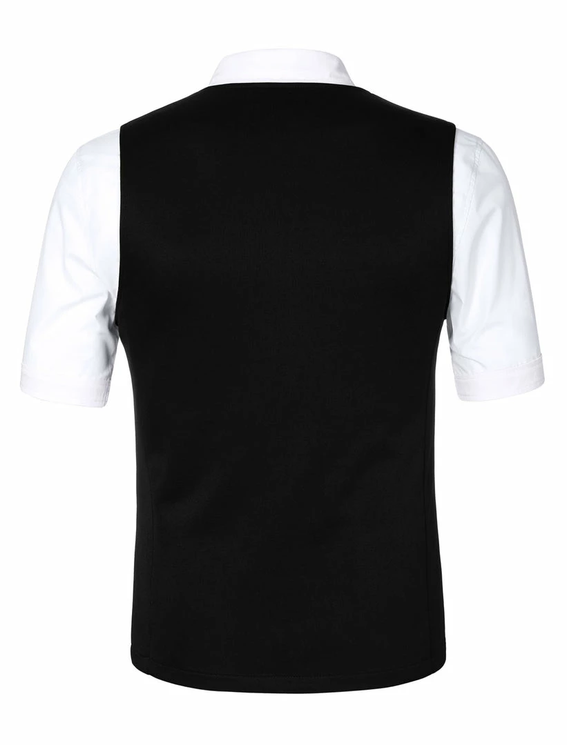 Allegra K Men's V Neck Sleeveless Two Pockets Button Down Solid Color Vest 28 Allegra K Men's V Neck Sleeveless Two Pockets Button Down Solid Color Vest