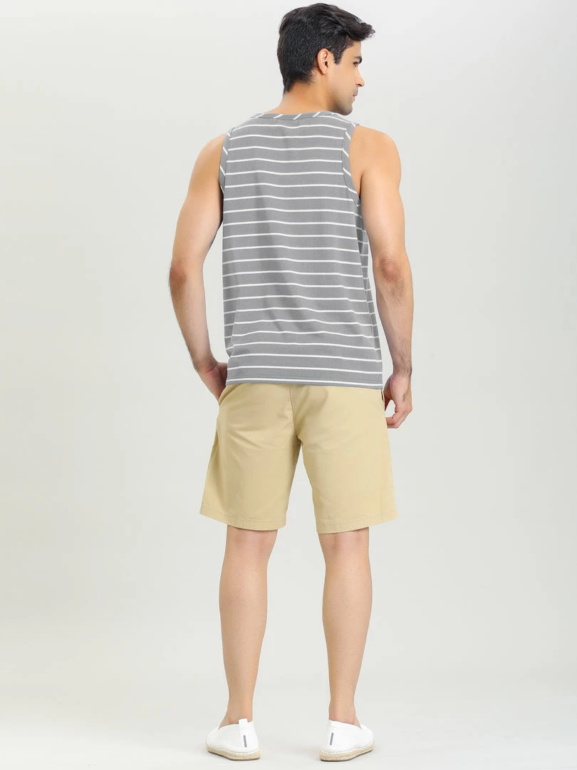 Allegra K Men's Striped Round Neck Color Block Sleeveless Basic Tank Top With Pocket 33 Allegra K Men's Striped Round Neck Color Block Sleeveless Basic Tank Top With Pocket