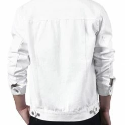 Allegra K Men's Jean Button Down Cotton Trucker Denim Jackets With Pockets 20 Allegra K Men's Jean Button Down Cotton Trucker Denim Jackets With Pockets