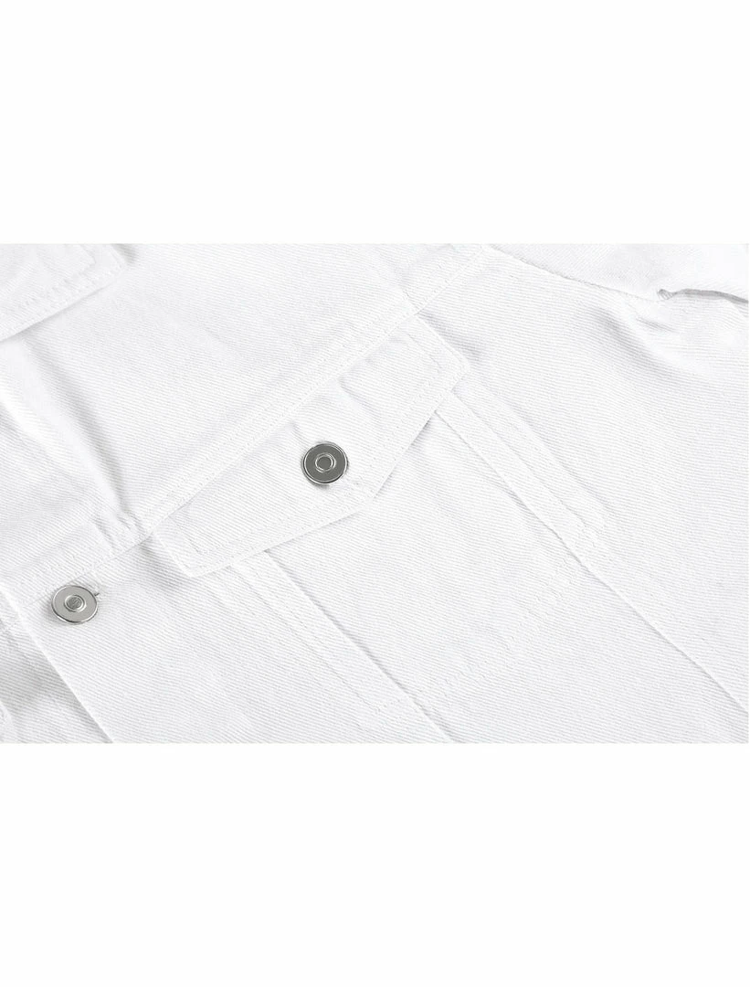 Allegra K Men's Jean Button Down Cotton Trucker Denim Jackets With Pockets 13 Allegra K Men's Jean Button Down Cotton Trucker Denim Jackets With Pockets