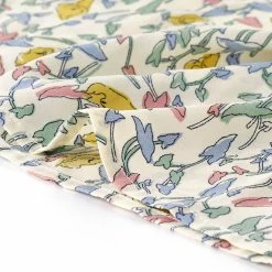 Allegra K Women's Floral Butterfly Short Sleeve Round Neck Casual Chiffon Blouse Tops