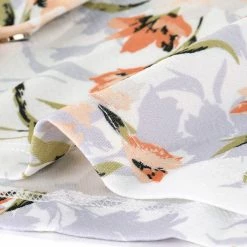 Allegra K Women's Spring Floral Printed Cardigan Long Sleeves Elegant Button Down Shirt Top