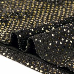 Allegra K Women's Sparkle Sequin Flutter Short Sleeve Shift Metallic Dress