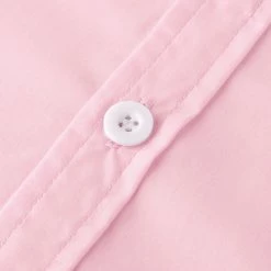 Allegra K Men's Contrast Collar Short Sleeve Slim Fit Casual Button Down Shirt