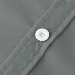 Allegra K Men's Contrast Collar Short Sleeve Slim Fit Casual Button Down Shirt